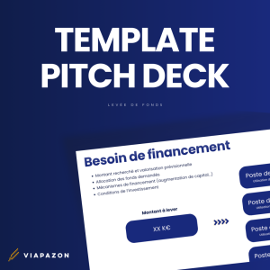 Template pitch deck - Levée de fonds