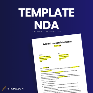 Template NDA - cession Viapazon